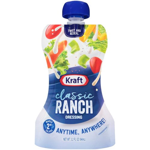 Kraft Salad Dressing Classic Ranch, 3.2 fl oz