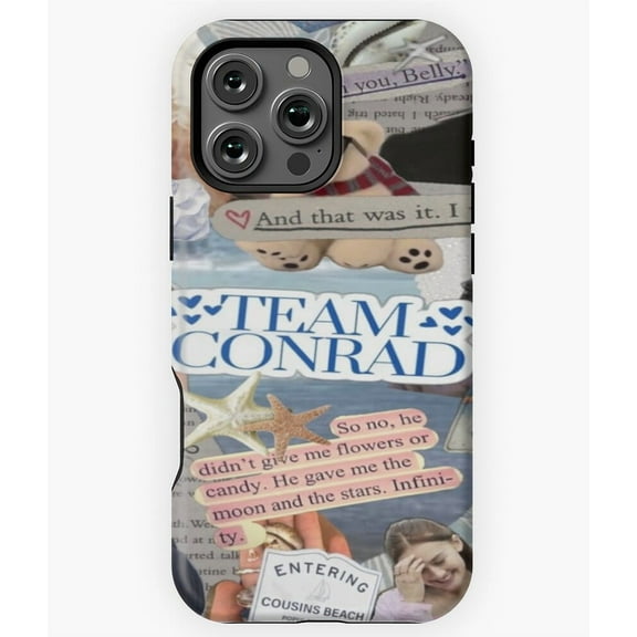 Team Conrad from The Summer I Turned Pretty Phone Case for iPhone 16 15 14 13 12 11 Pro Max