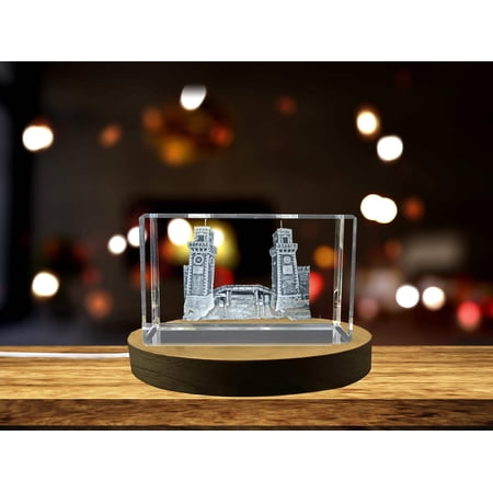 Arsenal of Venice: Exquisite 3D Engraved Crystal Gift