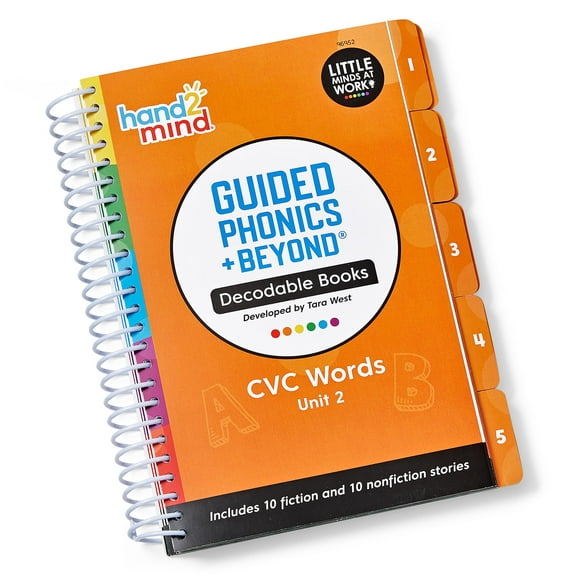Libro hand2mind Guided Phonics + Beyond CVC Unit 2