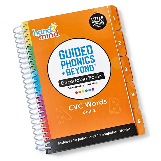 Libro hand2mind Guided Phonics + Beyond CVC Unit 2