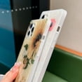 thumbnail image 3 of HSHDLDF Cute Mother-of-Pearl iPhone 12 Pro Max Square Edge Case, Lovely Colorful Butterfly Soft TPU Silicone Gel Protective Durable Floral Cases Cover(Butterfly), 3 of 6