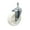 Swivel - No Brake - White, variant on 4 Inch Nylon Wheel Swivel 3/8 Inch Threaded Stem Caster Total Lock Brake SCC