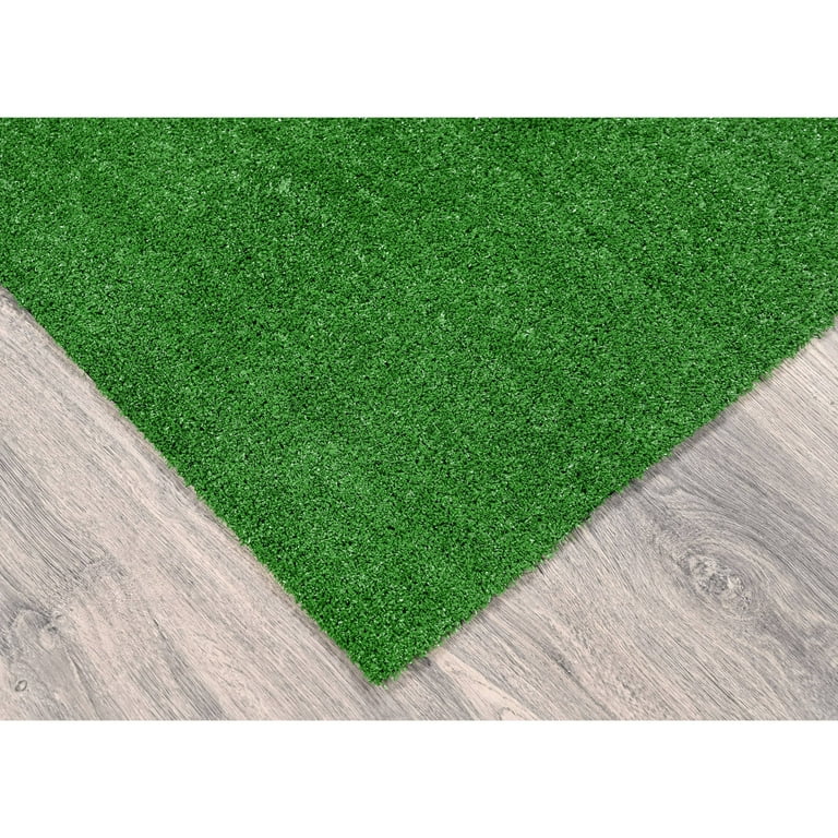 Garland Rug 4 ft. x 6 ft. Artificial Grass Area Rug Garland Rug 4 ft. x 6 ft. Artificial Grass Area Rug