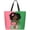 Black2, variant on Alpha Kappa Alpha Shoulder Bag Women Reusable Grocery Bag Waterproof Shopping Handbag