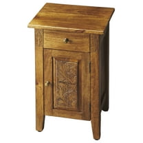 Butler Specialty Company Switra Solid Wood Accent Table - Brown