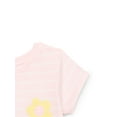 thumbnail image 3 of Garanimals Baby Girl Striped Graphic T-Shirt with Short Sleeves, Sizes 0M-24M, 3 of 3