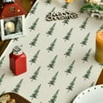 thumbnail image 4 of Honmine Christmas Tree Table Runner, Winter Holiday Dining Table Decoration, 13x72 Inch Kitchen Table Cover for Indoor Outdoor Party, Home, Festive Event, 4 of 6