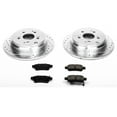 thumbnail image 3 of PowerStop Rear Z23 Evolution Sport Carbon-Fiber Ceramic Brake Pad and Drilled & Slotted Rotor Kit Fits: HONDA Select Models K4604, 3 of 10