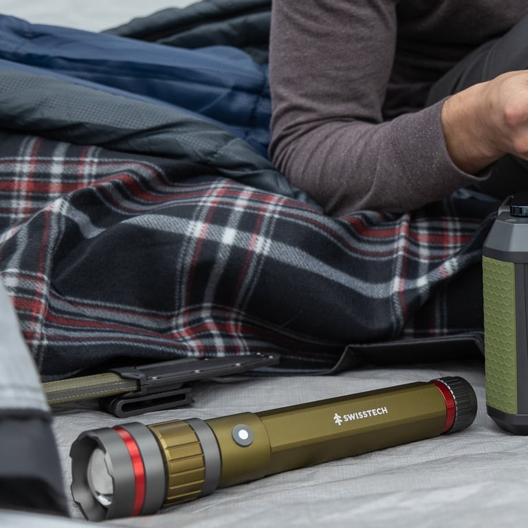Swiss Tech 7500 Lumen Dual Power Rechargeable LED Flashlight photo 7