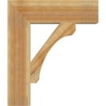 thumbnail image 3 of Ekena Millwork 6"W x 24"D x 28"H Legacy Block Rough Sawn Bracket, Western Red Cedar, 3 of 4