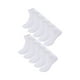 thumbnail image 2 of INSPIRE CHIC Calcetines de tobillo bajos de 10 pares para mujer, con pu?os elásticos y transpirables, color blanco medio, 2 of 6