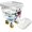 A, variant on Pet Water Dispenser with Large Capacity, No Electricity Required Automatic Water Filling with Dust Cover, Removable Water Bowl for Cats and Dogs