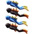 thumbnail image 4 of 4 Pcs Figurines de Plongeur Mini Nageurs Figurines Modèle de Plongeur pour Table de Sable Miniature, 4 of 5
