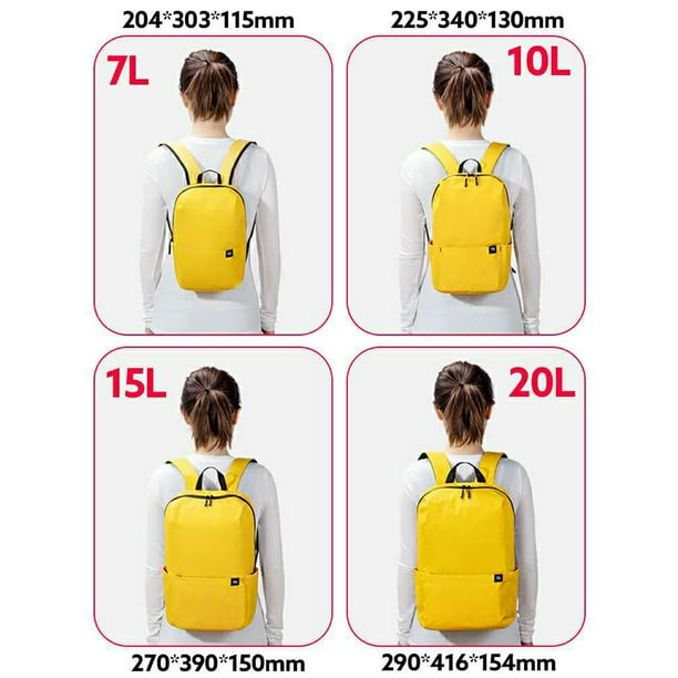 Mochila Escolar Xiaomi Impermeable Con Muchas Opciones De color Diseno De Moda 7L 10L 15L 20L Walmart en linea