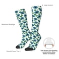 thumbnail image 4 of Pofeuu Blue Sunflowers Print Stockings, Adult Running Hiking Socks for Youth and Adult, 4 of 6