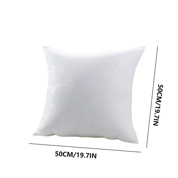 Inserto de almohada decorativo para cojín de sofá | Forro de núcleo de poliéster suave | Patrón de hojas de pájaros y flores | Soporte de respaldo | Hogar, oficina, uso del automóvil | 18x18