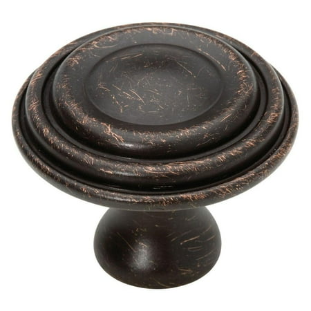 Top Knobs Scroll - (10-Pack) Circles & Scrolls 1-1/2 in. Venetian Bronze Ringed Cabinet Knob