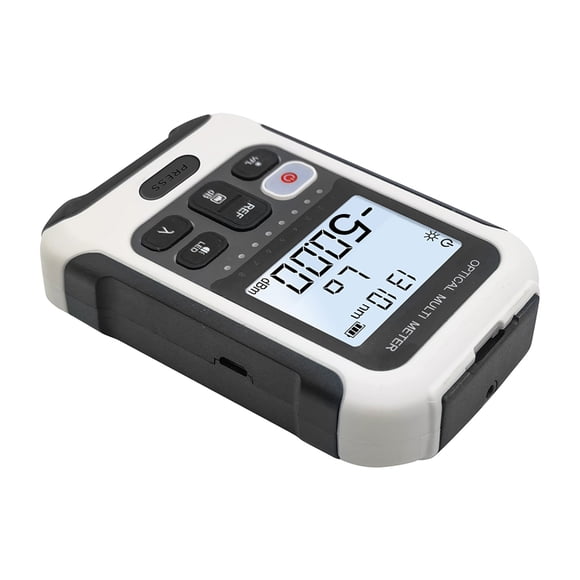 Testeur de réseau Compteur de puissance optique 3 en 1 Localisateur visuel de défauts Testeur de réseau Multifonctionnel Compteur de puissance à fibre optique précis(-50~+26dBm)