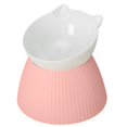 thumbnail image 1 of Platos para mascotas, cuencos con soporte para gatitos, comida para perros pequeños, cuenco de agua, alimentador para cachorros, 1 of 5