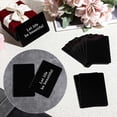 thumbnail image 4 of 100 Tarjetas de Visita Metálicas Negras de 0,8 mm de Grosor, con Grabado , de Aluminio, para Casa y Oficina., 4 of 5