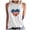 White, variant on 4th of July Tank Tops For Women Summer American Flag Graphic Patriotic Sexy Crop Tops Crewneck Sleeveless Vest Shirt