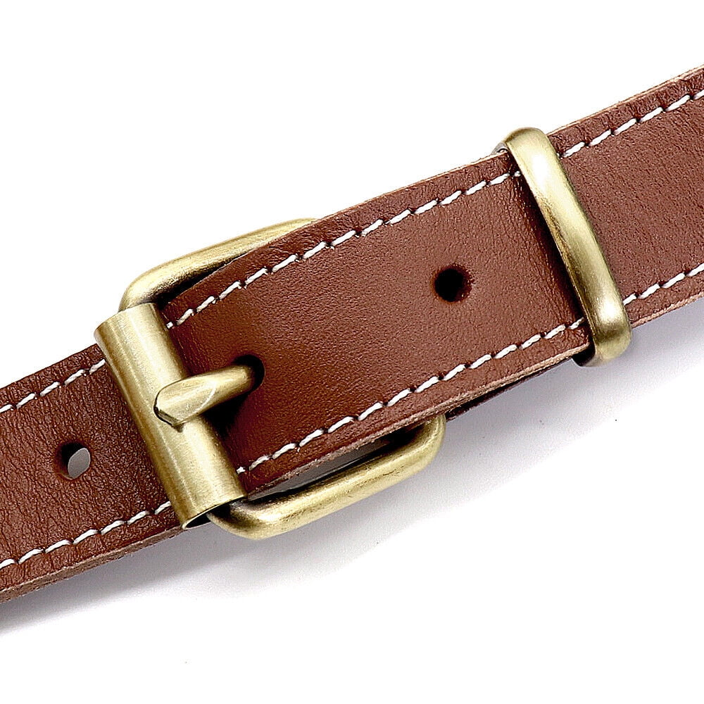 Didog Genuine Leather Dog Harness Strong Pulling Sledding Vest for Training Heavy Duty