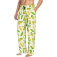 thumbnail image 6 of Susaid Cartoon Corn Print Mens Pajama Pants Set Sleep & Lounge Pants, PJ Bottoms with Pockets and Button Fly-Medium, 6 of 6