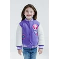 thumbnail image 2 of Marvel Spider-Man Spider-Gwen Ghost Spider Varsity Bomber Jacket Toddler to Big Kid, 2 of 5