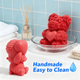 thumbnail image 4 of JDH silicone Rose Bear Candle Silicone Mold DIY Cake Handmade Soap Paste Statue Mold Valentine's Day Gift Decoration Handmade Easy to Clean, Reusable, 4 of 10