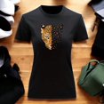 thumbnail image 3 of Playera Blusa Con Estampado De Jaguar Animal Print Ropa Para Mujer Color Negro Talla Mediana Marca Emil SaEs, 3 of 4