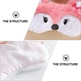 thumbnail image 6 of Gymnture Plush Animal Sleep Eye Mask Night Blindfold Cover, 6 of 10