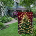 thumbnail image 5 of PHYHOO Merry Christmas Garden Flag Christmas Tree Small Winter Yard Outdoor Decoration 28x40in, 5 of 8