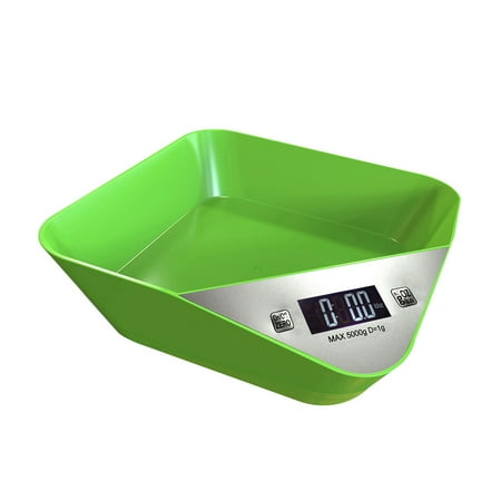 

VEAREAR 5kg High Precision Electronic Integrated Bowl Kitchen Food Baking Weighing Scale