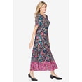 thumbnail image 3 of Woman Within Plus Size Short-Sleeve Crinkle Dress, 3 of 6