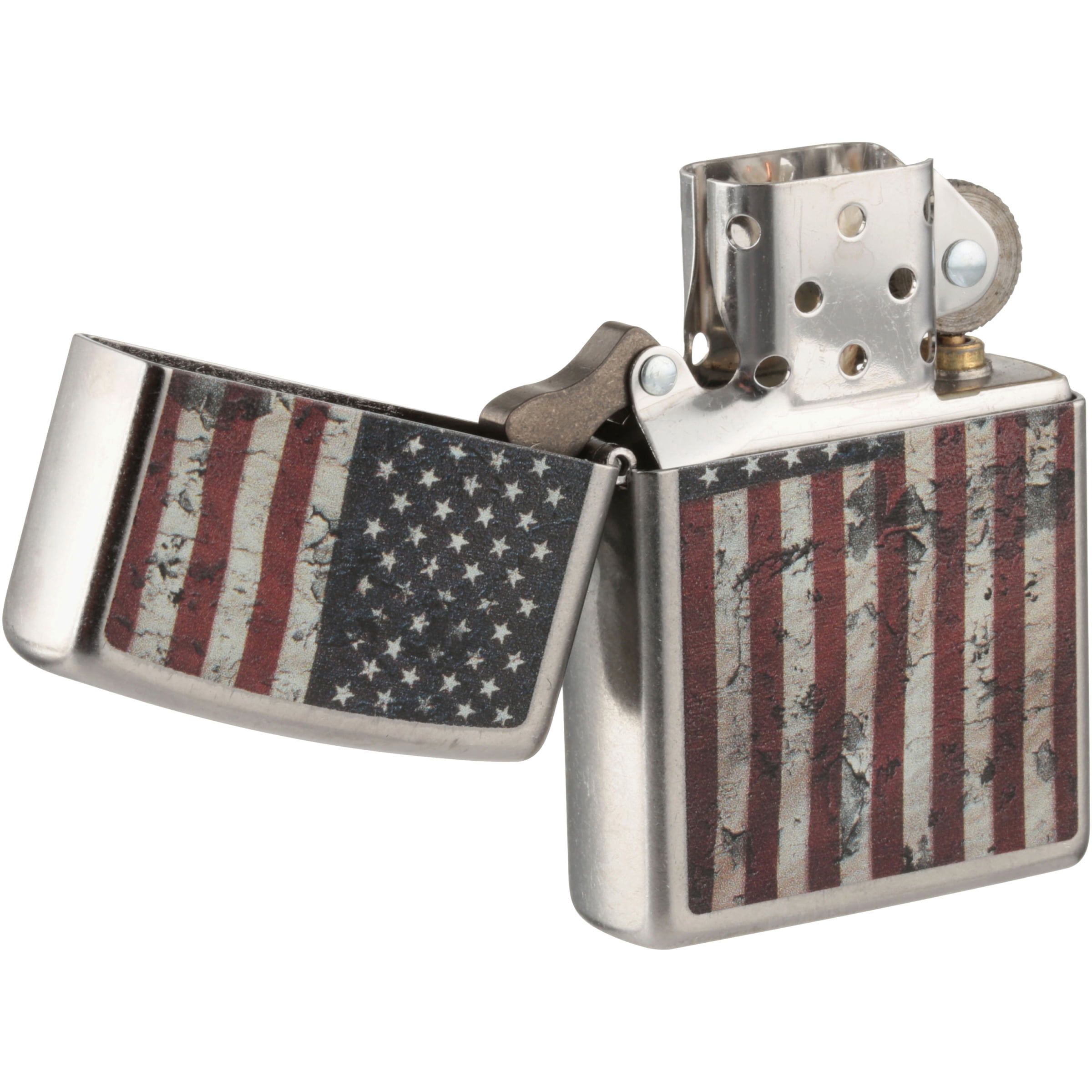 Zippo Regular Distressed Americana Windproof Lighter