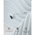 thumbnail image 2 of SHOKZ OpenMove - Open-Ear Bluetooth Sport Headphones, Bone Conduction Wireless Earphones, Sweatproof for Running and Workouts, with Sticker Pack(White), 2 of 5