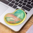 thumbnail image 3 of Soft Gel Wrist Rest Ergonomic Silicone Gel Cushion for Mouse Transparent Love Heart Comfortable Cool Wrist Support Pad for Laptop Office Work Computer Gaming, 3 of 7