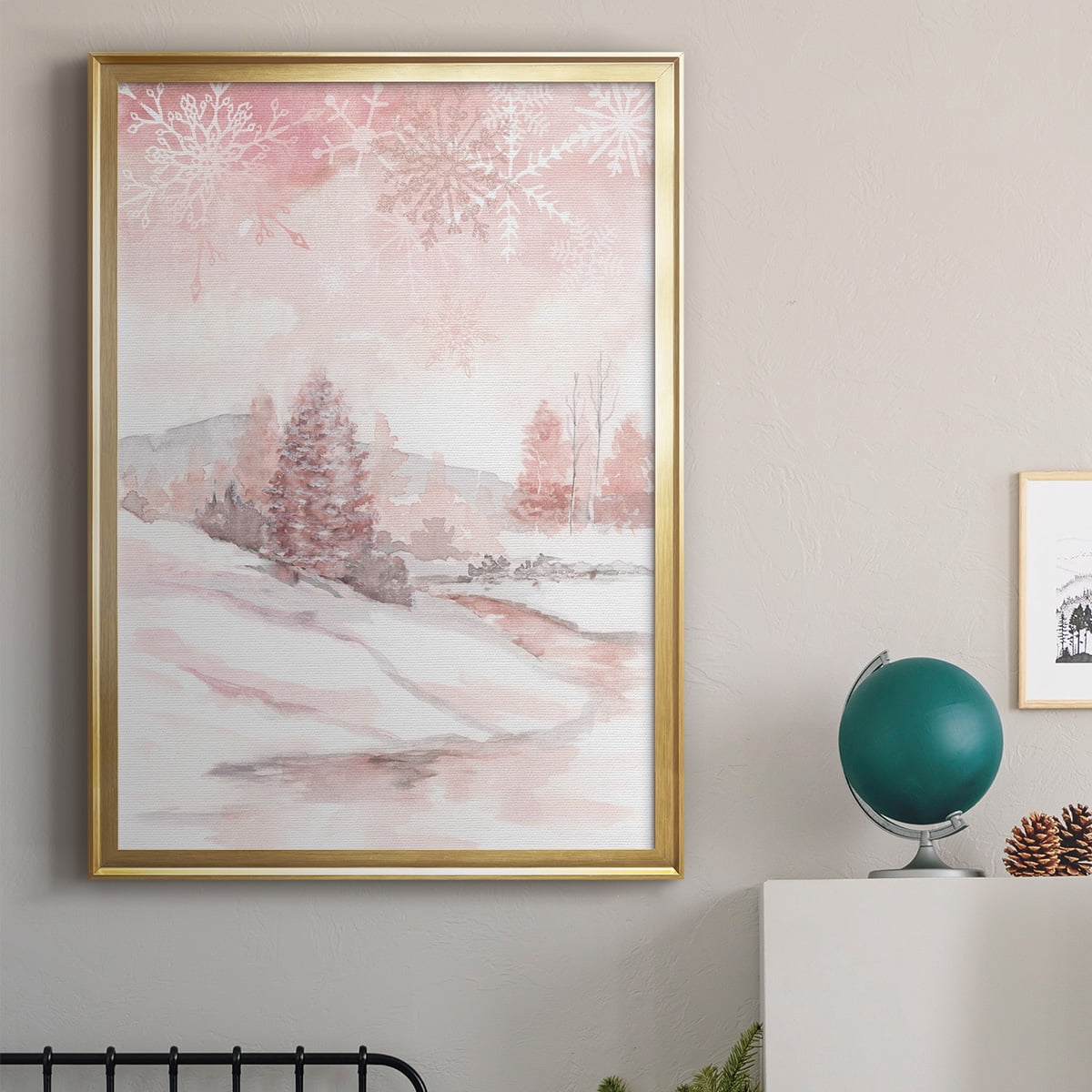 Blush Winter Premium Framed Print - Ready to Hang