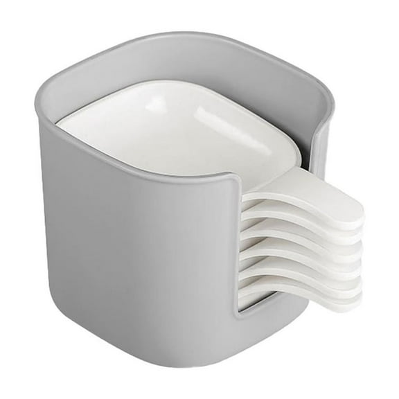 Dipping Sauce Plate & Holder Set (7counts/Set), Dipping Sauce Plate Set New F6 T3X0