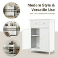 thumbnail image 5 of Canddidliike Free Standing Bathroom Storage Cabinet with Large Drawer, Bathroom Floor Cabinet for Entryway Storage, Home Office Furniture, 5 of 6