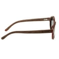 thumbnail image 6 of Earth Wood Sunglasses 085G Maho Wood Frame Sunglasses, Silver-walnut, 6 of 6