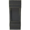 thumbnail image 2 of Ekena Millwork 5 1/2"W x 7"D x 14"H Diane Recessed Wood Vintage Decor Corbel, Black, 2 of 6