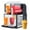 Black | 4L x 2Tank, variant on Garvee Slushy Machine for Frozen Drinks, 0.8 Gal x 1 Tank Mini Slushie Maker for Home & Commercial, 300W, Black