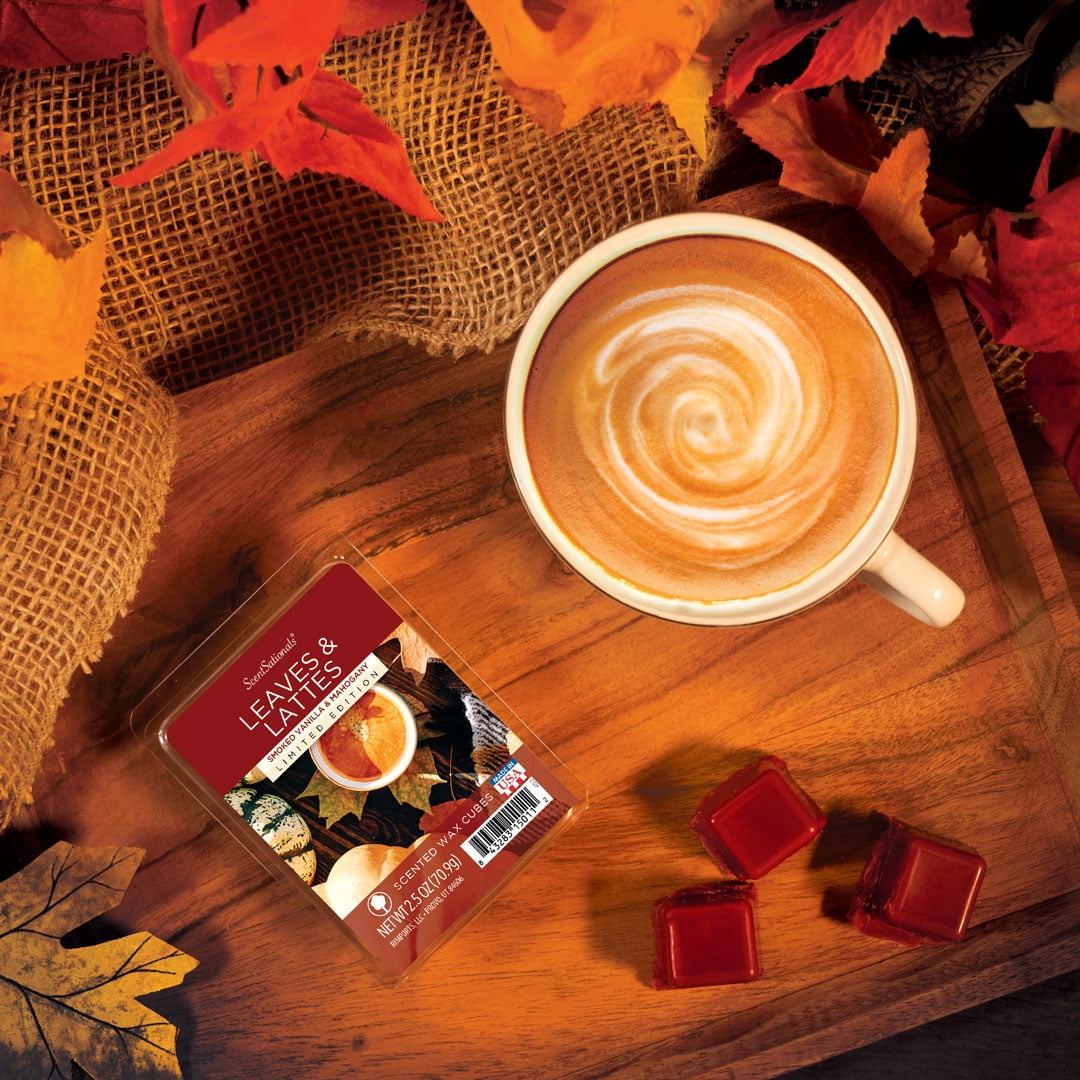 Leaves & Lattes Scented Wax Melts, Scentsationals, 2.5 oz (1-Pack)