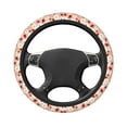 thumbnail image 3 of Kll Car Steering Wheel Cover, Universal 15 Inch, Soft Elastic And Comfortable,Car Accessories Decorations-Daisy And Ladybug, 3 of 8