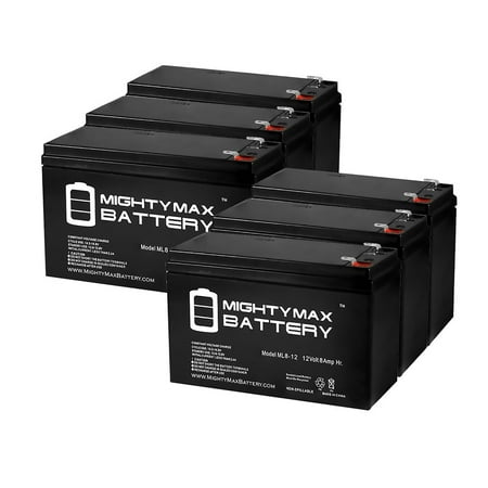 12V 8Ah Geek Squad (Best Buy) GS-685U UPS Battery - 6 (Best Deal On Truck Batteries)