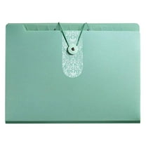 Cosmug Expandable Accordion File Folder | Multiple Pockets Document Organizer | Letter Size Portable Receipt & Bill Sorter | 8 Compartment Design, C