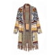 thumbnail image 1 of Guardurnaity Suéter de estilo étnico bohemio a la moda para mujer, abrigo de invierno tejido, ropa de calentamiento , cárdigan para fiesta de Abrigos y chamarras, 1 of 6