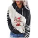 thumbnail image 1 of Sudadera con capucha de manga larga con cuello redondo y estampado de moda para mujer Fridja  bvmnju6218, 1 of 8